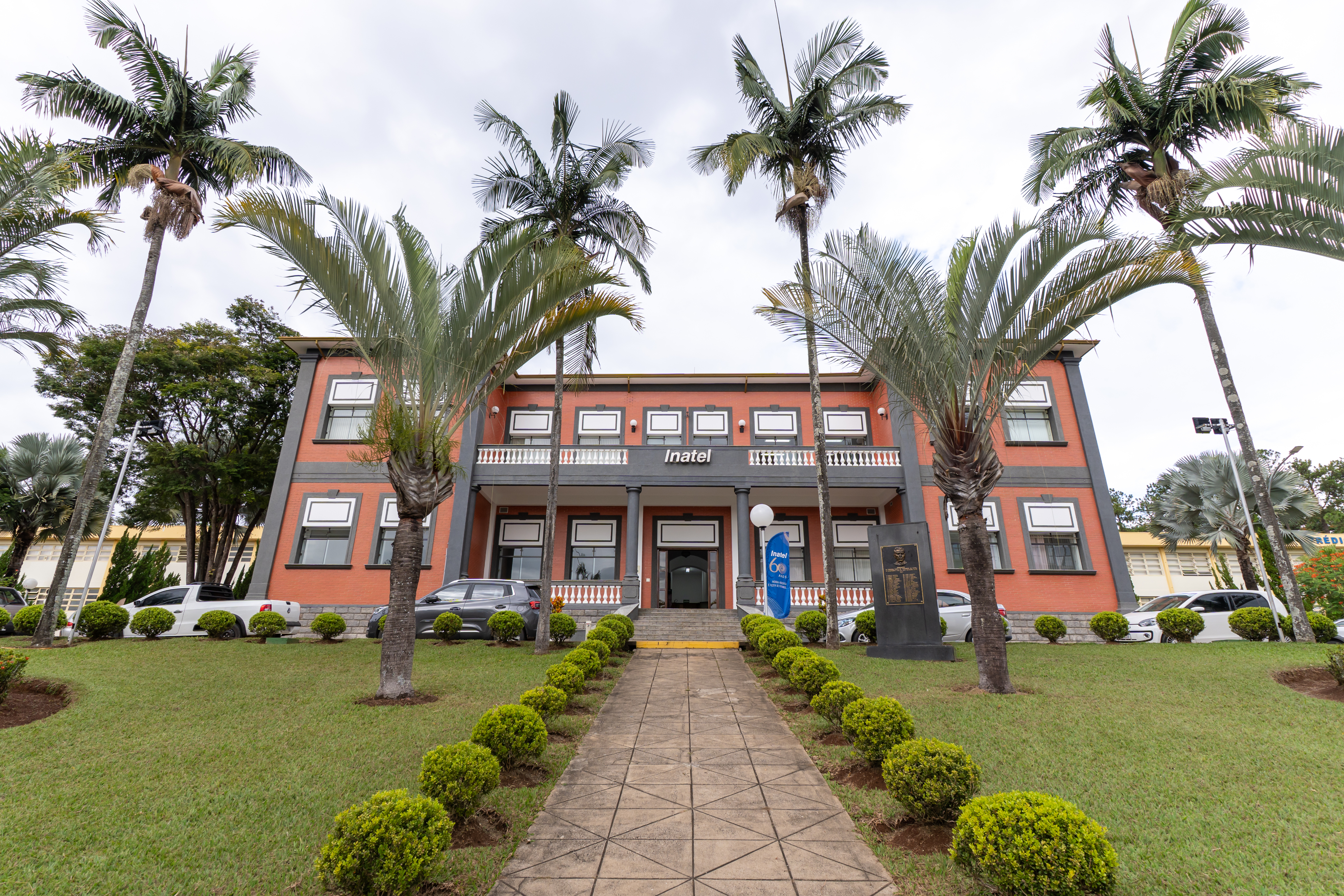 Vista do campus para os tours guiados